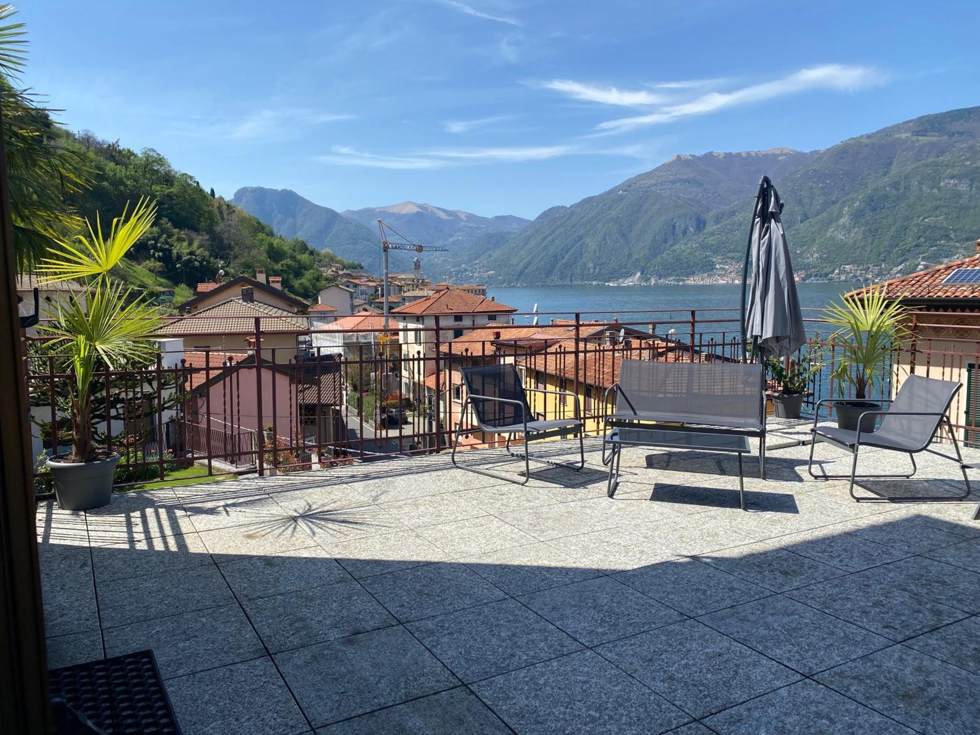 Tiziana Lake Como View Terraces Apartment Lezzeno Exterior photo